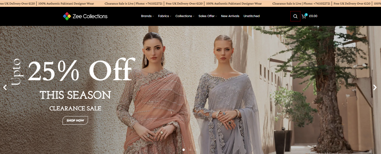 Cae study of a client having clothing business. Got services from our webdesign agency in birmingham